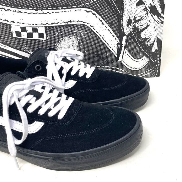 VANS Men’s Gilbert Crockett Shoe Skate Black Suede Sneaker Low Top NIB Sz 13 - Picture 8 of 11